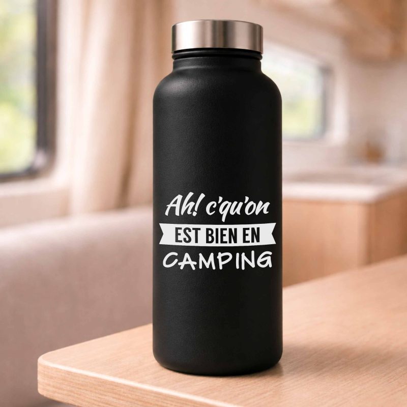 Ah! c’qu’on est bien en camping